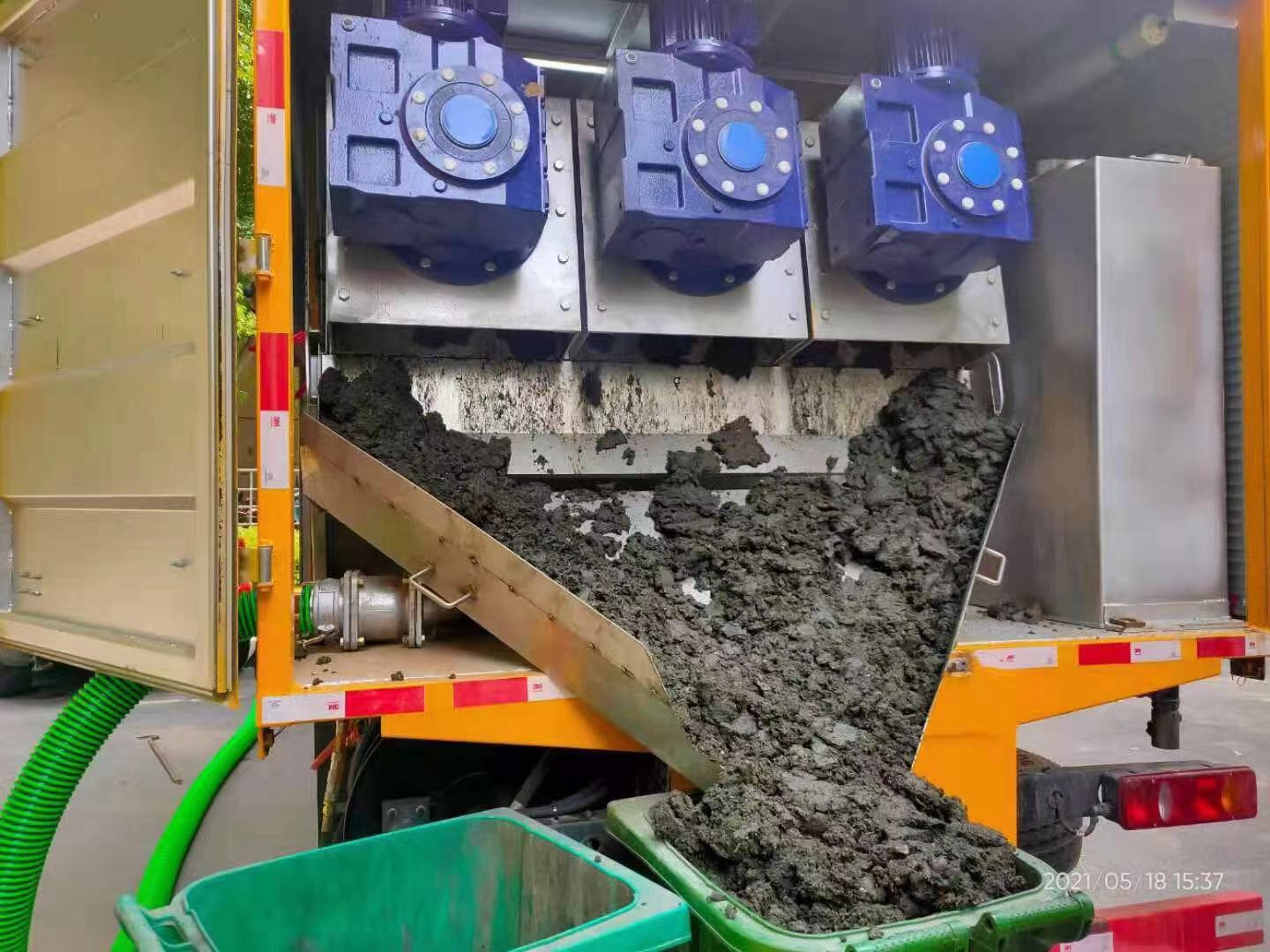 隰县化粪池清掏城市维护站-泥浆净化干湿分离处理